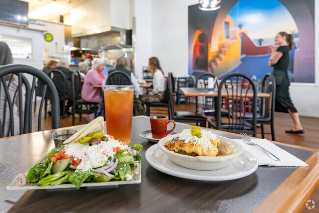 Alexanders Greek in Downtown Roseburg offers great food to Laurelwood locals.