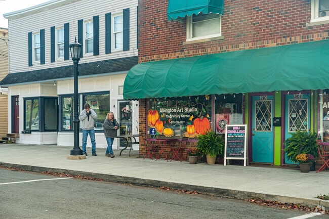 Enjoy a walk through the downtown shopping district of Clarks Summit.