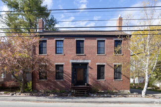 This historic red brick Colonial home is nestled in Bath.