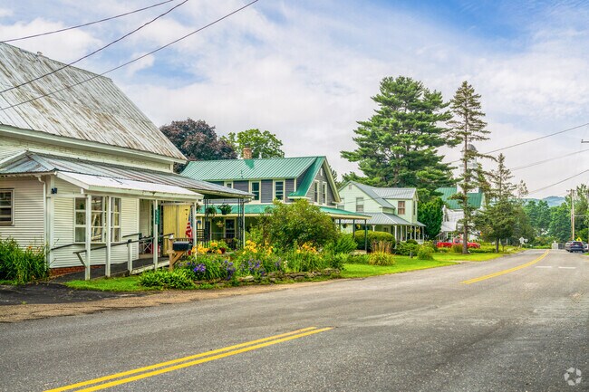Classic porches add charm to homes in the heart of Huntington.