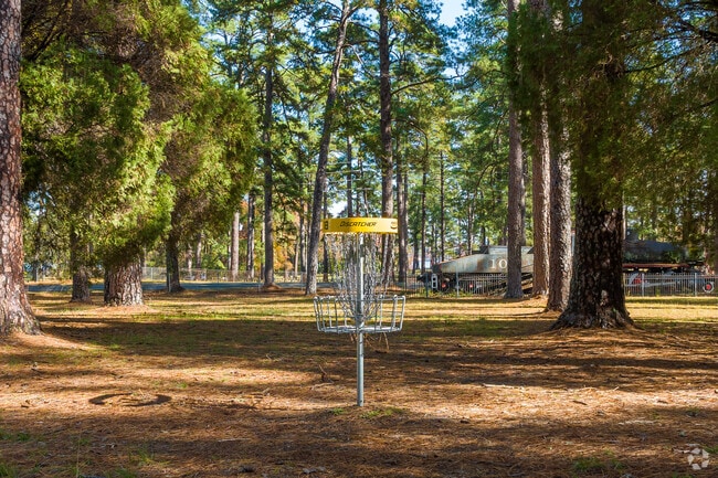 Local athletes in Shreveport can play disc golf at Ford Park.