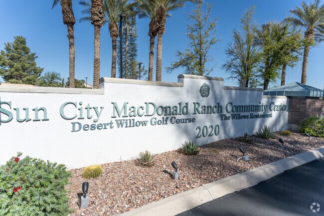 Sun City MacDonald Ranch Community Center is a great amenity for the neighborhood.