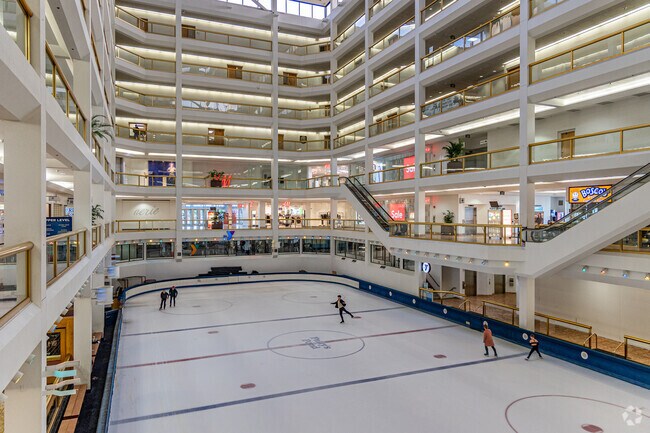 The Dimond Center Mall features a year-round skating rink inside the mall in Taku/Campbell.