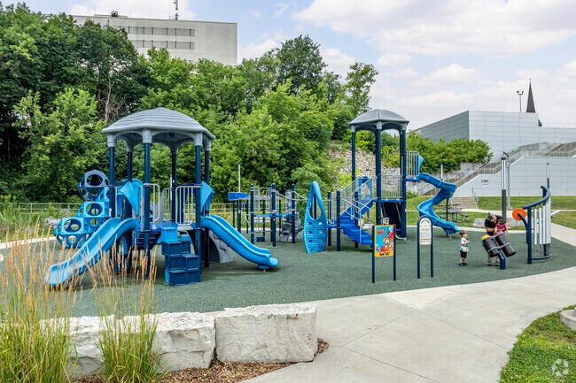 Jones Park in Appleton has plenty of playground facilities for the little ones to use.