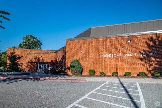 Boonsboro Middle is located right next door to Boonsboro High and Elementary.