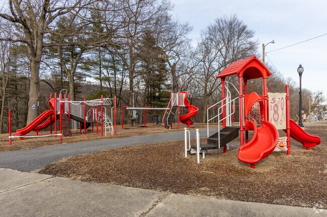 Ashton Hill Park has a playground for local children to enjoy.