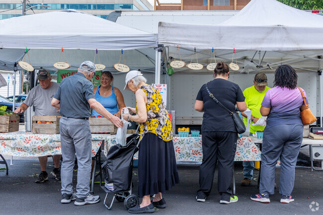 Aigburth residents can help support small businesses by shopping at the Towson Farmers Market.