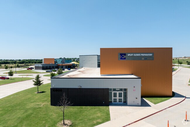 Uplift Elevate Preparatory Academy in Chapel Creek offers a modern learning environment.