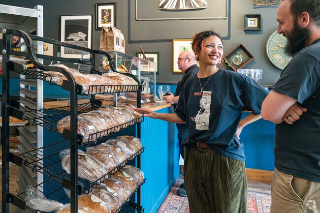 Forreston's close proximity to multiple downtown areas is a major asset for residents.