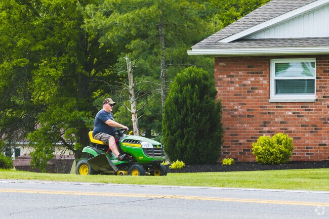 Mineralwells is a rural neighborhood fully wooded and green.