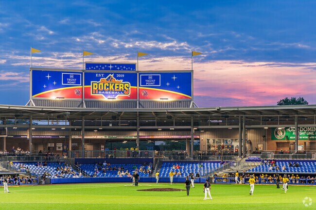 Just another beautiful sunset in Downtown High Point.