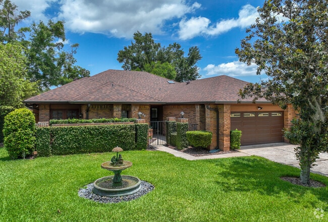 Spring Valley is a mix of contemporary styles and natural elements, like brick and stone.