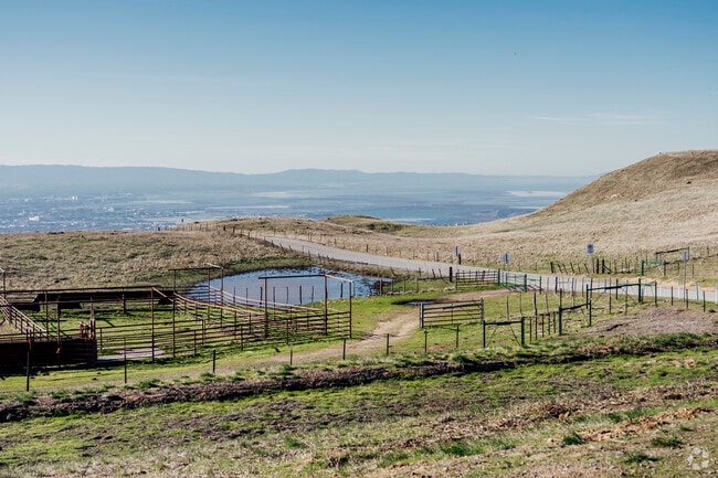 The East Foothills border Morrill with trails at Sierra Vista Open Space Preserve.