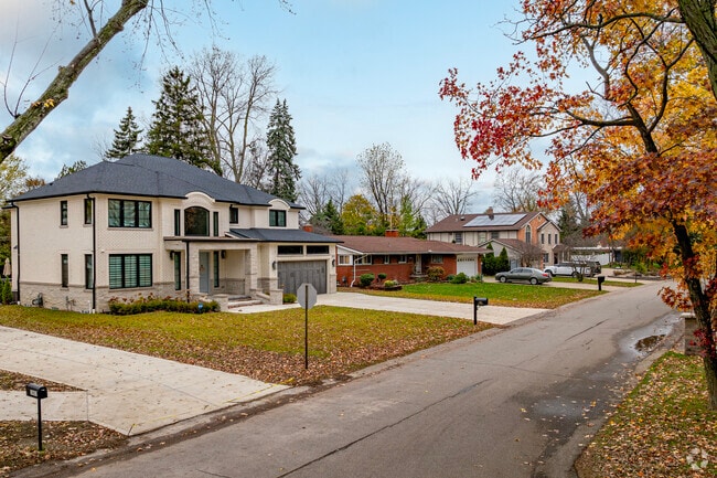 Larger homes in tight residential communities can be found on Dearborn's northwest side.