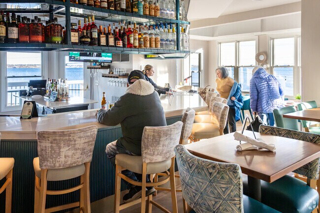 Enjoy fresh seafood and amazing water views at JB's on the Water in East Passage Estates.