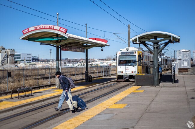 Capitol Hill residents have easy access to the light rail system.