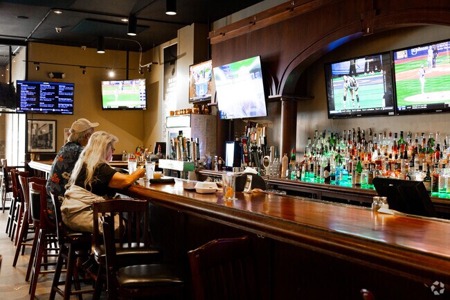 Enjoy a drink and watch your favorite games at The Hill Bar and Grill in Courtland.