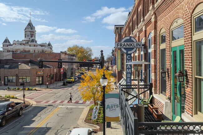 Downtown Franklin has an abundance of shops and attractions.
