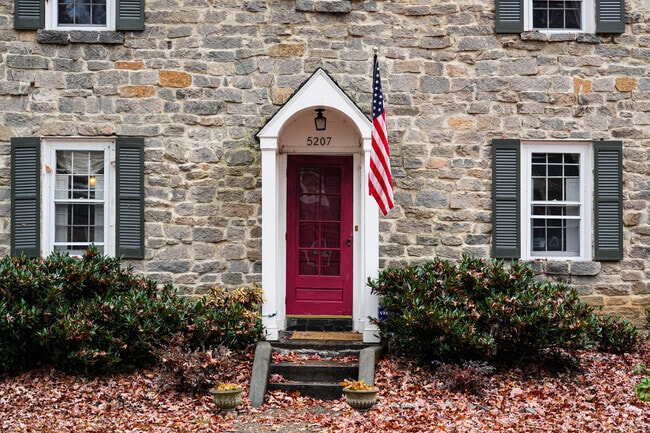 Colorful doorway in Westover Hills neighborhood.