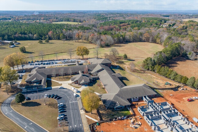 Six Mile Elementary School campus.
