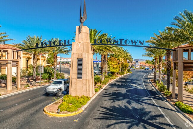 Historic Downtown Boulder City serves food and shopping just as it did throughout history.