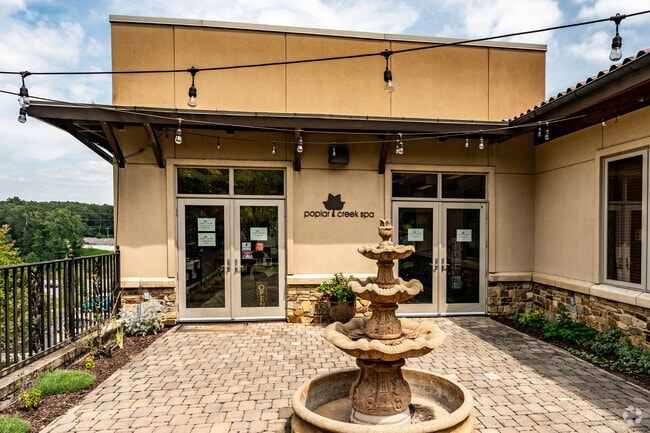 Folks can relax and recharge at the Poplar Creek Spa in Ooltewah.