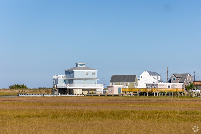 Along the western edge of Stafford is the Manahawkin Bay.