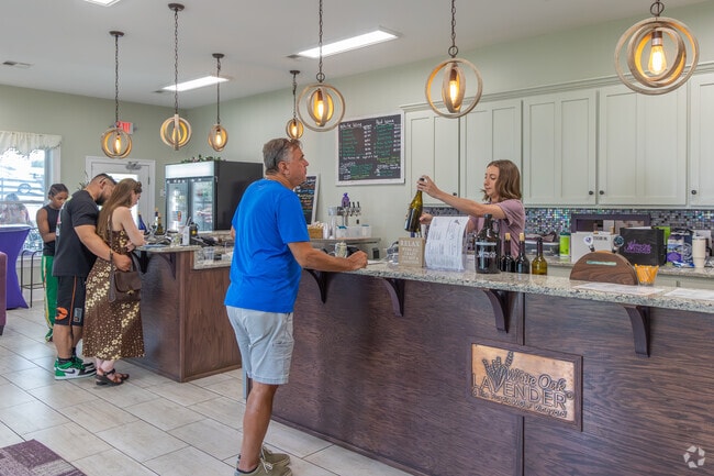 The Purple Wolf Vineyard is a popular local winery close to the neighborhood of Crossroads Farm.