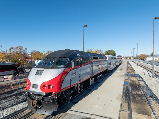 Las Animas boasts close proximity to Gilroy's convenient Caltrain stop.