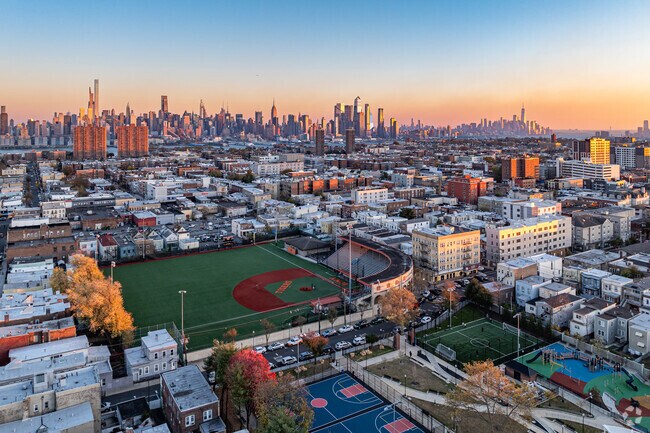 Miller Park in West New York features soccer, basketball and a full baseball stadium.