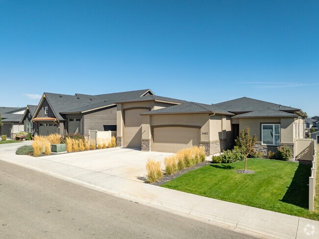 Modern homes in Southwest Meridian are a great choice for small families.