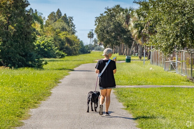 Interbay residents have several walking trails for exercise.
