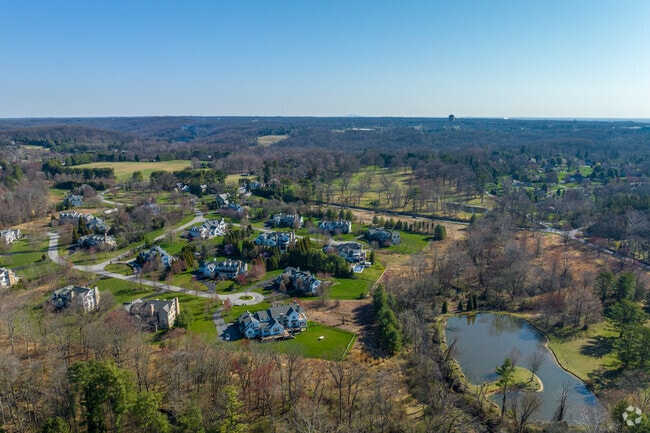 Neighborhoods often have spacious yards