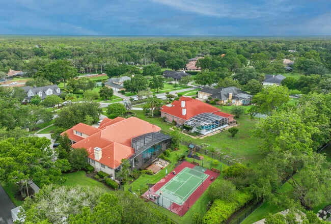 Spanish-style stucco homes are a popular choice among Alaqua residents.