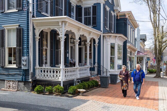 Frenchtown offers a walkable downtown district.