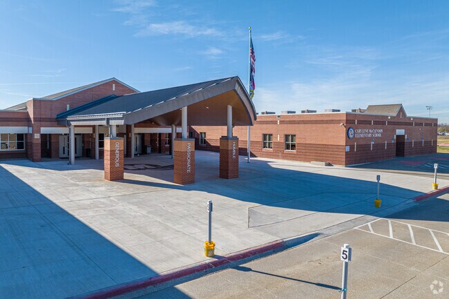 Mcclendon Elementary School serves students from Pre-K to 5th grade.