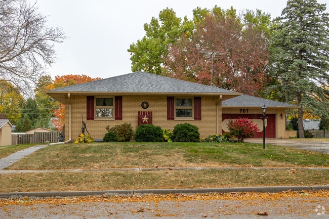 Smaller ranch style homes are great for any family and offer basements in Eagle Heights.