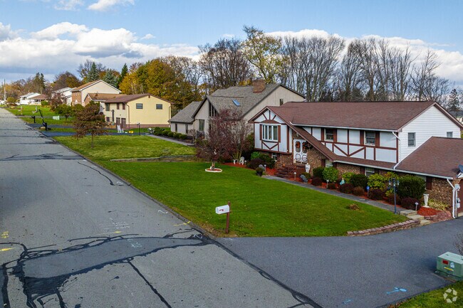 Split-level homes are a frequent find along South Abington’s suburban streets.