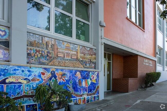 Welcome to the Harvey Milk Civil Rights Academy in Eureka Valley/Dolores Heights.
