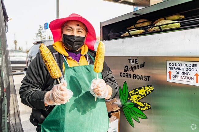 Locals can pick up treats at the farmers market in Cambrian Park Plaza.