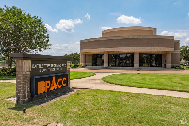 Bartlett Performing Arts Center hosts shows and concerts throughout the year.