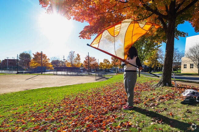 Rittersville residents enjoy the outdoors at Andre Reed Park.