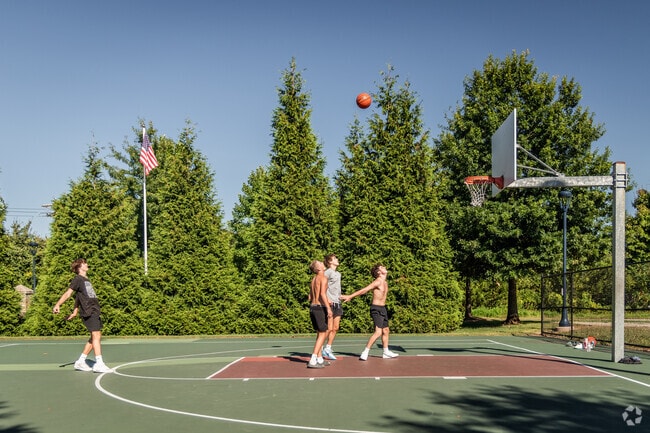 Glastonbury Center provides basketball courts and athletic spaces for sports enthusiasts.