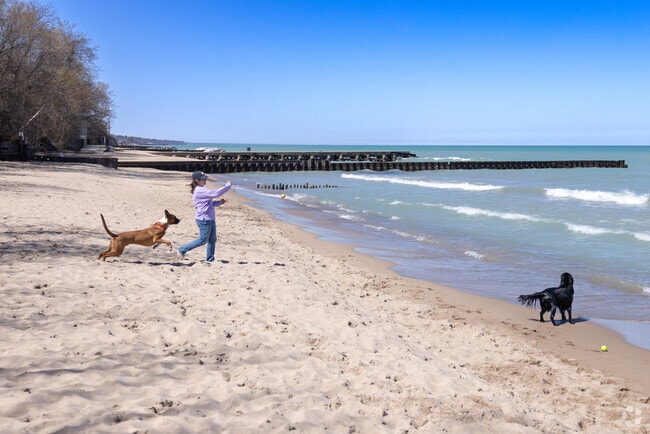 Glenview is about 7 miles inland from the shores of Lake Michigan.