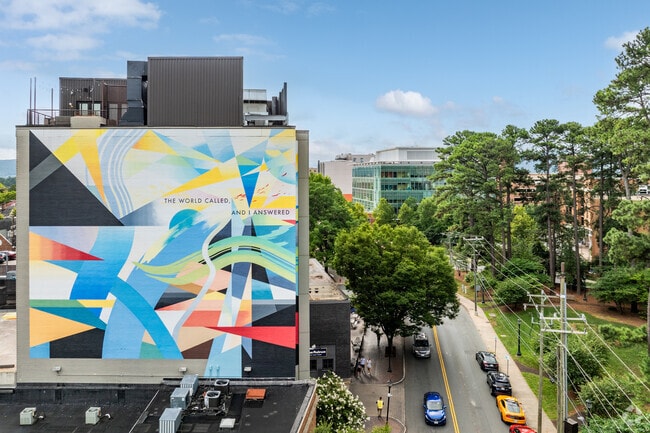 The Downtown Mall is just a hop and a skip from River Run.