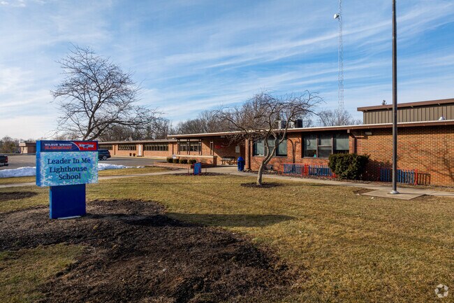 New Castle's Wilbur Wright Elementary School has 294 students in grades PK, K-6.