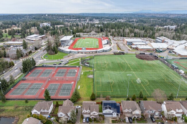 Skyline High School is the newest high school in the Issaquah School District.