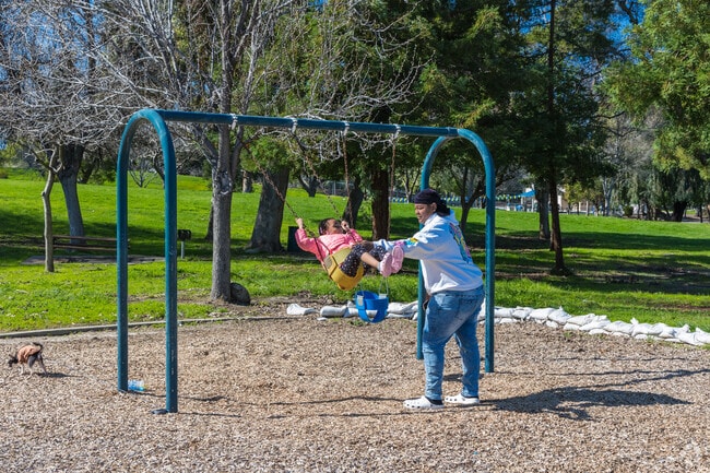Joyful play at Buchanan Park Playground in Meadowbrook.