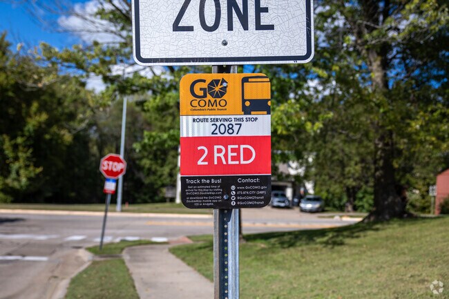 There are several public bus stops throughout Kings Meadow.