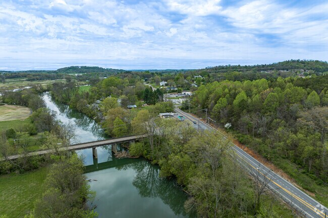 The Little River at the Intersection of Williams Mill Road and Old Knoxville Highway